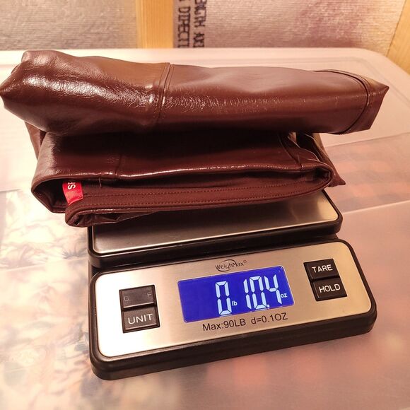 Spanx Faux Leather Leggings Medium Ruby Patent Shiny 20301R - Picture 16 of 16